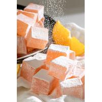 Çifte Kavrulmuş Portakallı Lokum (500 Gr)