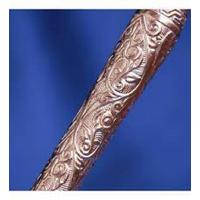 Zımbalı Altıgen Kırmızı Bakır Cezve Takımı