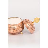 Bronz Dövme Bakır Şekerlik Üzüm İşlemeli