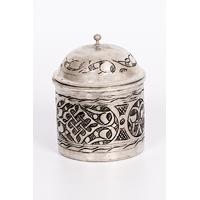 Gümüş İşlemeli Bakır Baharat Takımı ( 3'lü)