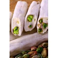 Sütlü Fıstıklı Fitil Lokum 500 Gr