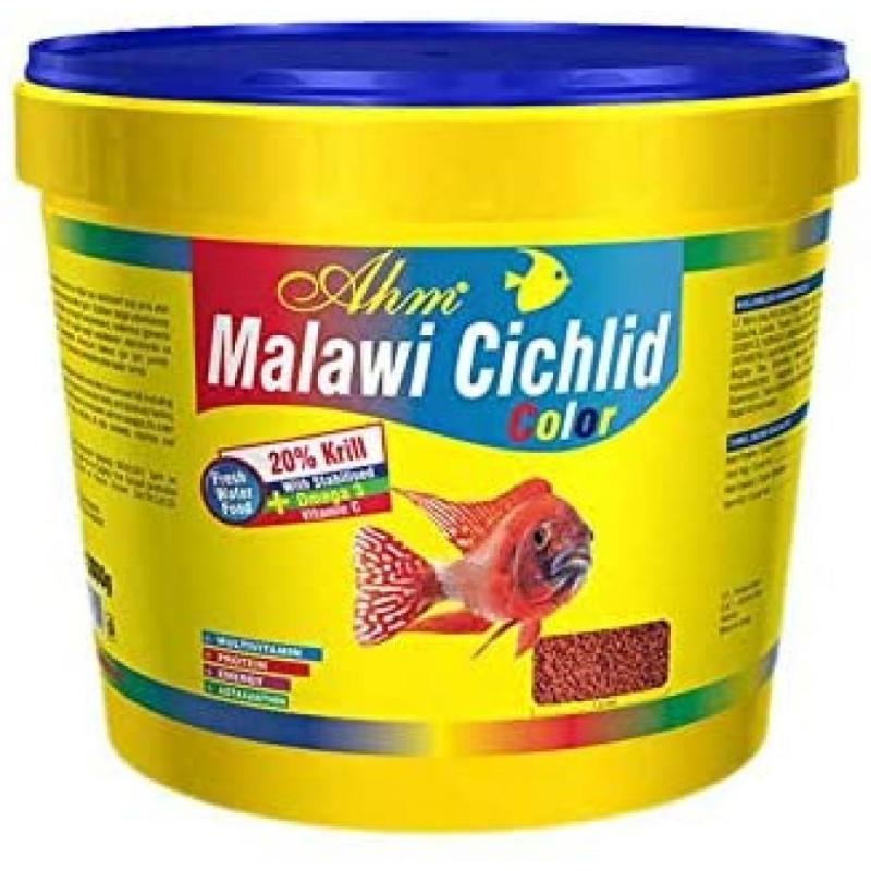 Ahm Malawi Cichlid Granulat Colour Balık Yemi ( 250 Gr)
