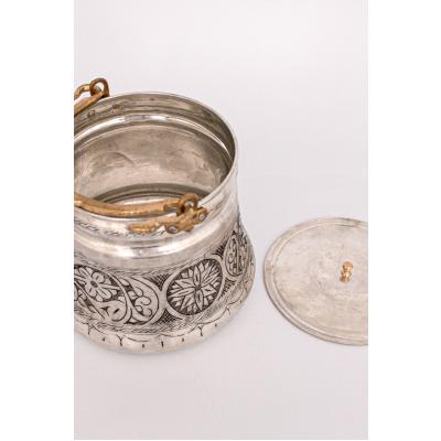 Bakır Bakraç İşlemeli 4 Lt