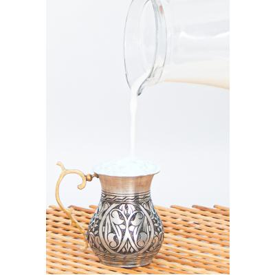 Bakır Bardak Gümüş Dövme