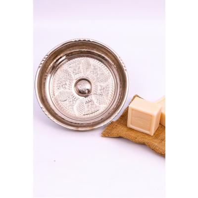 Bakır Hamam Tası (Gümüş Tuğralı)