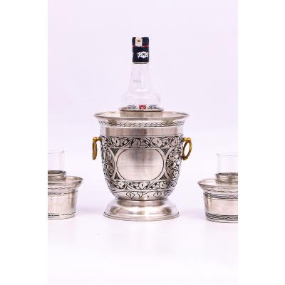 Ehlikeyf İsimli Aile Seti  1 Şişelik 2 Bardaklık (Kutusuz)