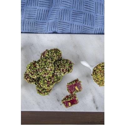 Pirinç Fıstıklı Narlı Lokum (500 Gr)
